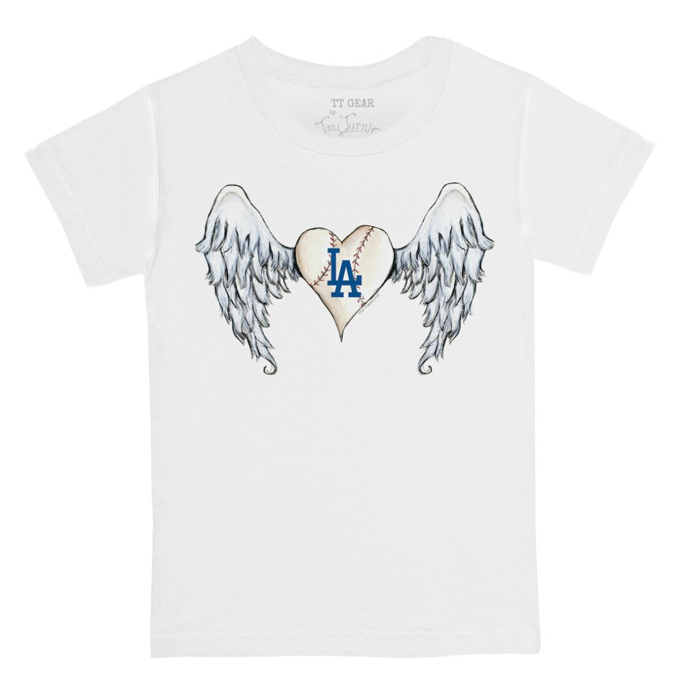 Los Angeles Dodgers Tiny Turnip Youth Angel Wings T-Shirt for sale