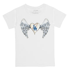 Los Angeles Dodgers Tiny Turnip Youth Angel Wings T-Shirt for sale