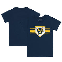 Milwaukee Brewers Tiny Turnip Youth Base Stripe T-Shirt for sale