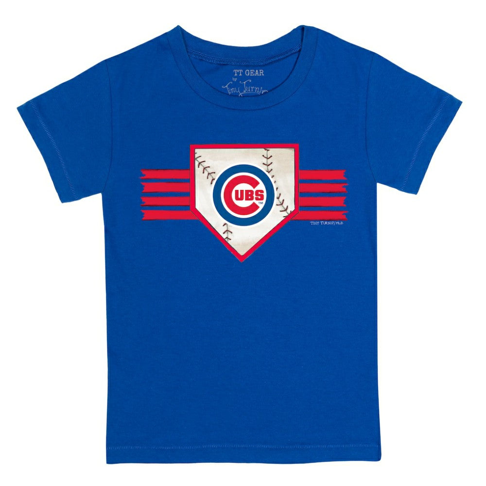 Chicago Cubs Tiny Turnip Youth Base Stripe T-Shirt Discount