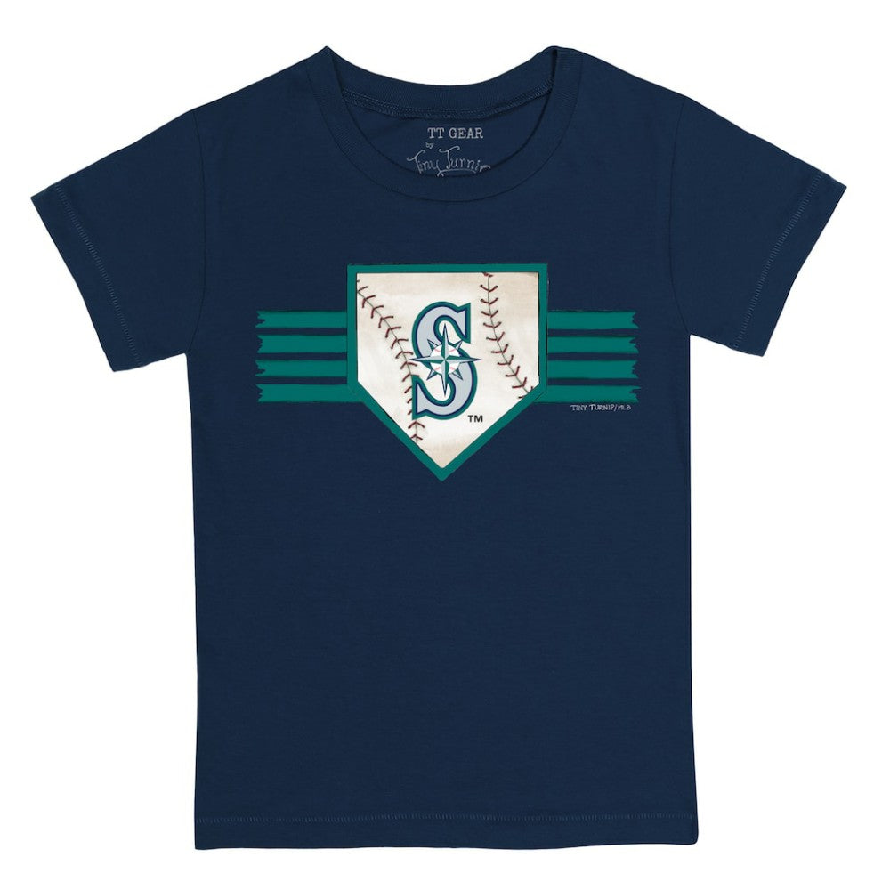 Seattle Mariners Tiny Turnip Youth Base Stripe T-Shirt Near Me