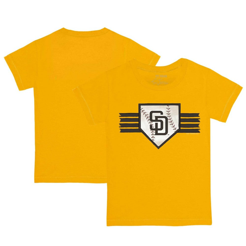 San Diego Padres Tiny Turnip Youth Base Stripe T-Shirt Sale