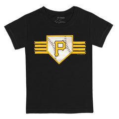 Pittsburgh Pirates Tiny Turnip Youth Base Stripe T-Shirt Near Me