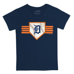 Detroit Tigers Tiny Turnip Youth Base Stripe T-Shirt Sale