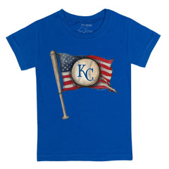 Kansas City Royals Tiny Turnip Youth Baseball Flag T-Shirt Outlet