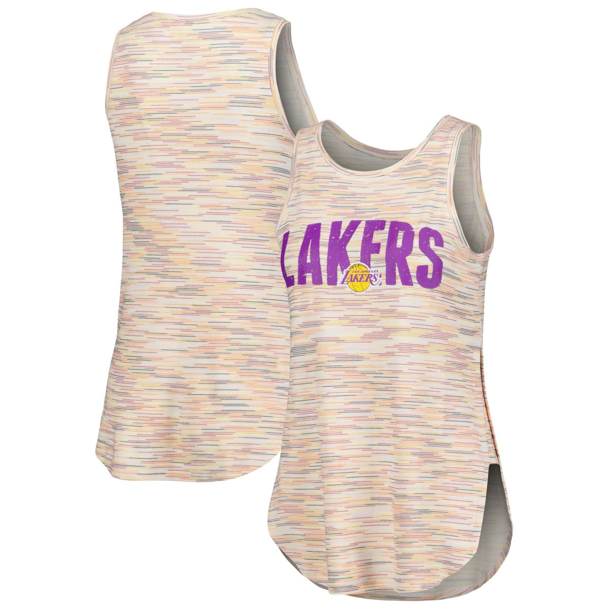 Los Angeles Lakers Concepts Sport Women's Sunray Tank Top White