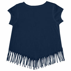 Milwaukee Brewers Tiny Turnip Girls Youth Baseball Love Fringe T-Shirt Outlet