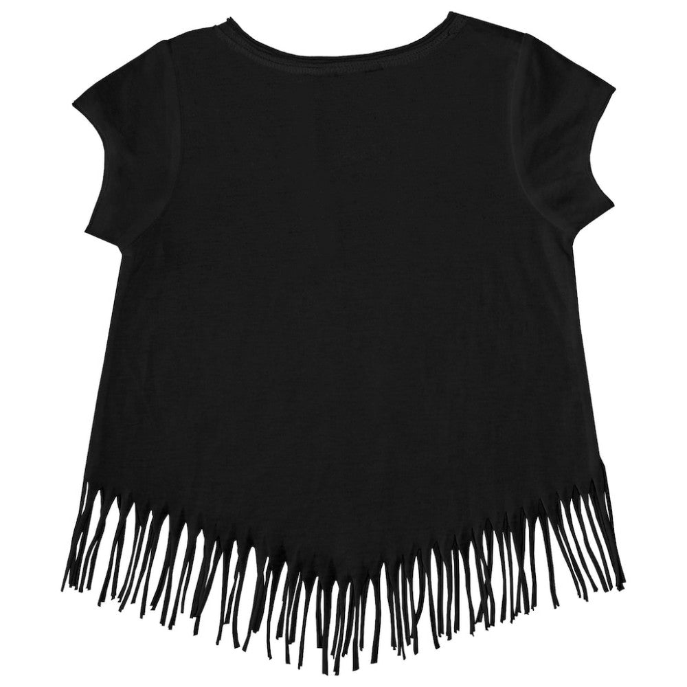 Baltimore Orioles Tiny Turnip Girls Youth Baseball Love Fringe T-Shirt Online