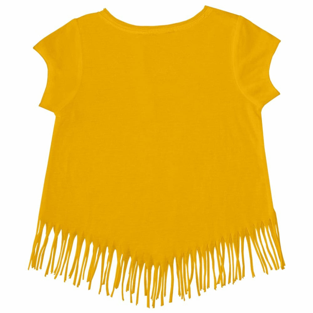 San Diego Padres Tiny Turnip Girls Youth Baseball Love Fringe T-Shirt Outlet