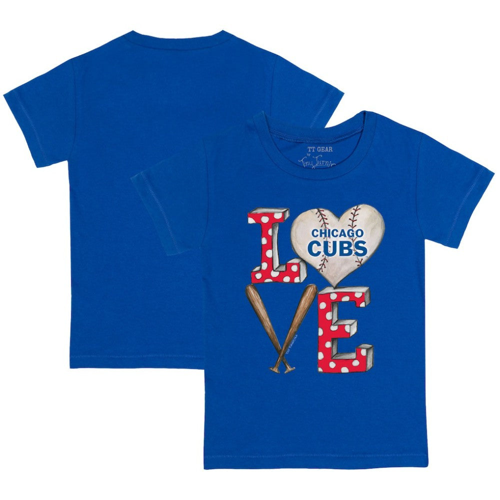 Chicago Cubs Tiny Turnip Youth Baseball Love T-Shirt Online