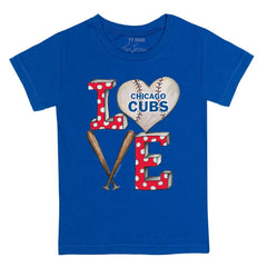 Chicago Cubs Tiny Turnip Youth Baseball Love T-Shirt Online