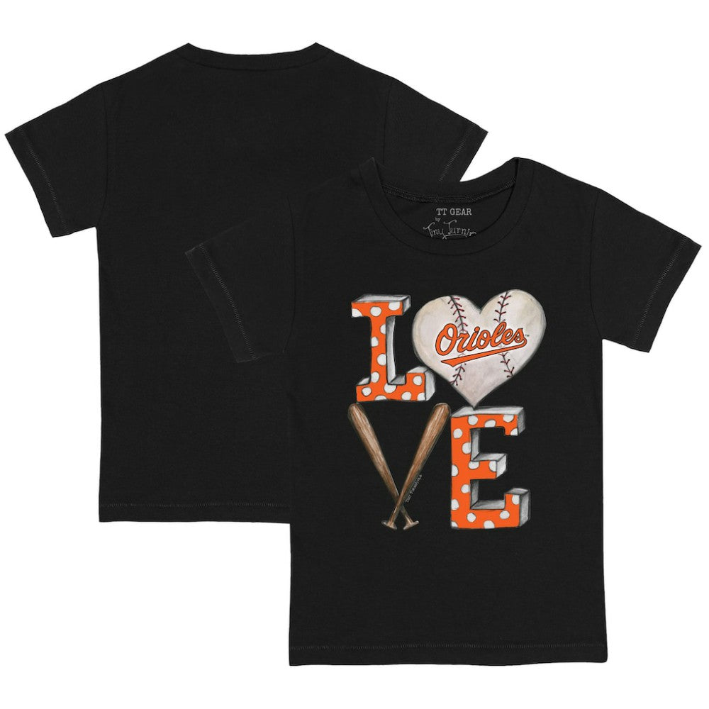 Baltimore Orioles Tiny Turnip Youth Baseball Love T-Shirt Outlet