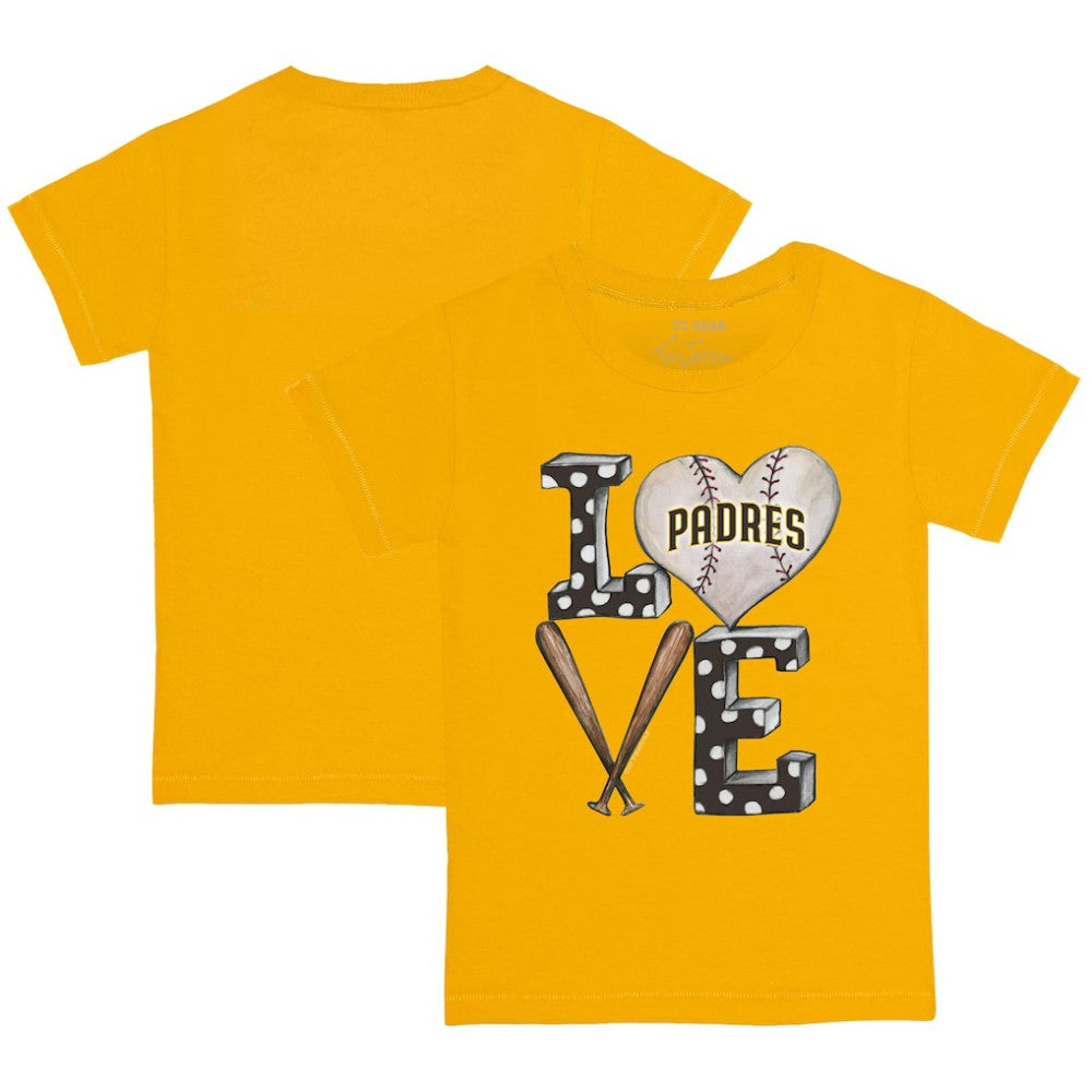 San Diego Padres Tiny Turnip Youth Baseball Love T-Shirt Outlet
