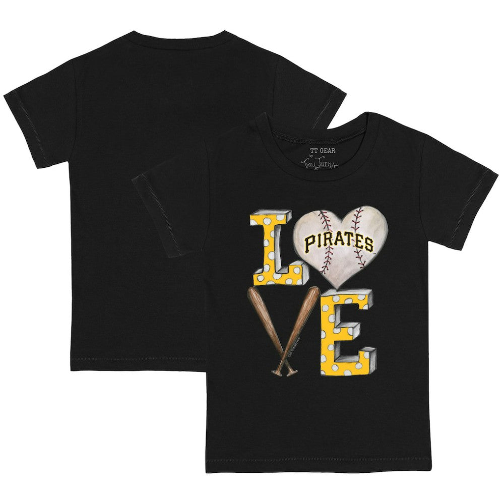 Pittsburgh Pirates Tiny Turnip Youth Baseball Love T-Shirt Sale