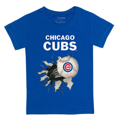 Chicago Cubs Tiny Turnip Youth Baseball Tear T-Shirt Outlet