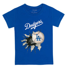 Los Angeles Dodgers Tiny Turnip Youth Baseball Tear T-Shirt Near Me