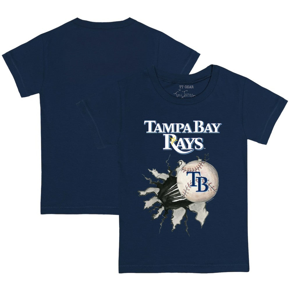 Tampa Bay Rays Tiny Turnip Youth Baseball Tear T-Shirt Discount