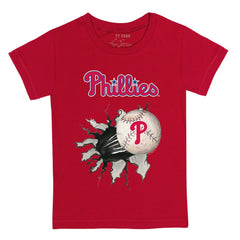 Philadelphia Phillies Tiny Turnip Youth Baseball Tear T-Shirt for sale