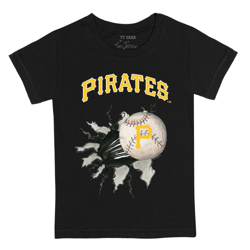 Pittsburgh Pirates Tiny Turnip Youth Baseball Tear T-Shirt Sale