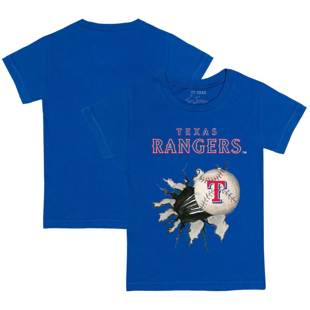 Texas Rangers Tiny Turnip Youth Baseball Tear T-Shirt Outlet