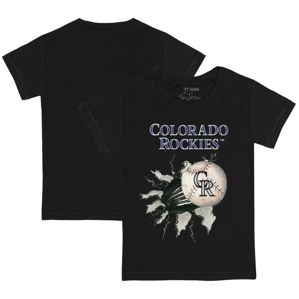 Colorado Rockies Tiny Turnip Youth Baseball Tear T-Shirt Online