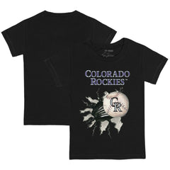 Colorado Rockies Tiny Turnip Youth Baseball Tear T-Shirt Online