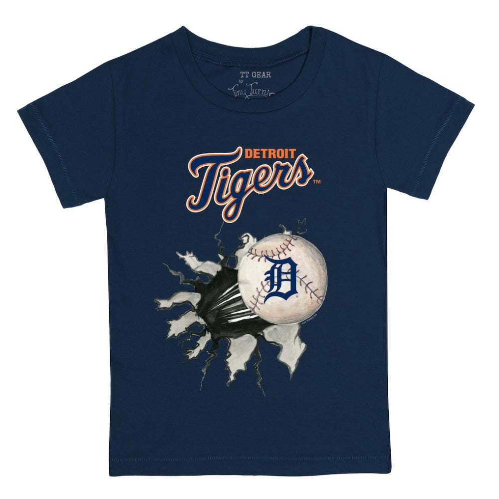 Detroit Tigers Tiny Turnip Youth Baseball Tear T-Shirt for sale