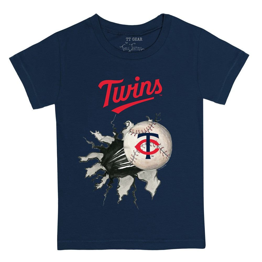 Minnesota Twins Tiny Turnip Youth Baseball Tear T-Shirt for sale