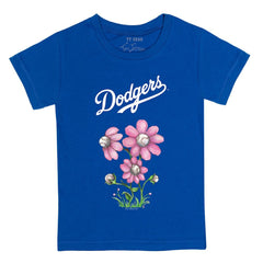 Los Angeles Dodgers Tiny Turnip Youth Blooming Baseballs T-Shirt Discount
