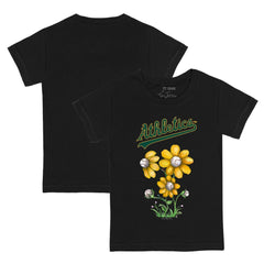 Athletics Tiny Turnip Youth Blooming Baseballs T-Shirt for sale