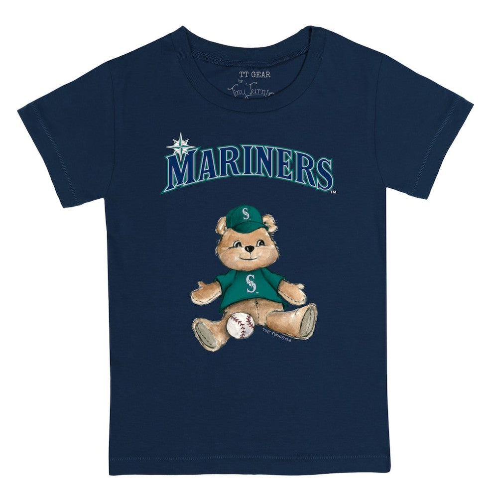 Seattle Mariners Tiny Turnip Youth Teddy Boy T-Shirt Discount