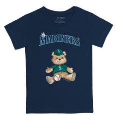 Seattle Mariners Tiny Turnip Youth Teddy Boy T-Shirt Discount