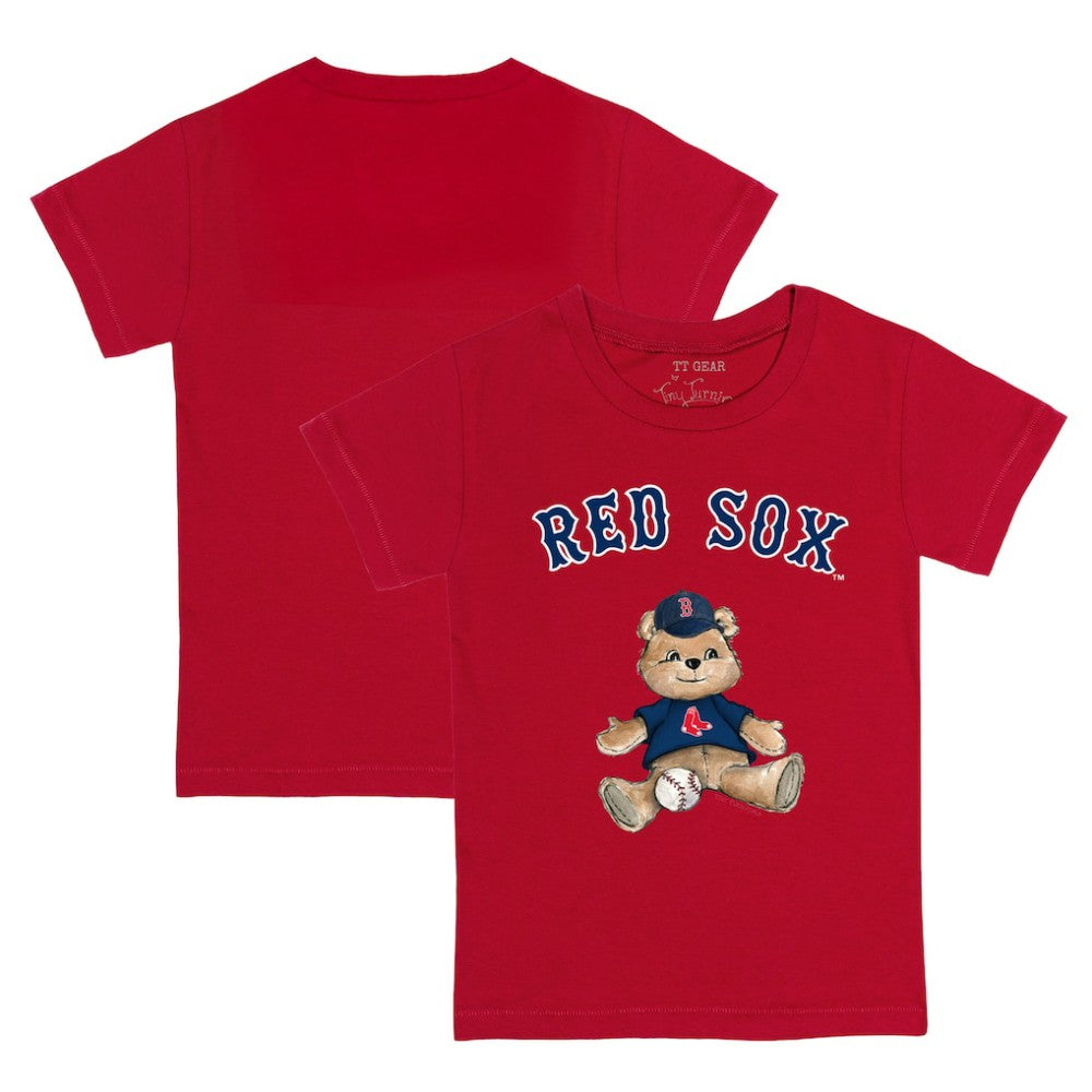 Boston Red Sox Tiny Turnip Youth Teddy Boy T-Shirt Outlet