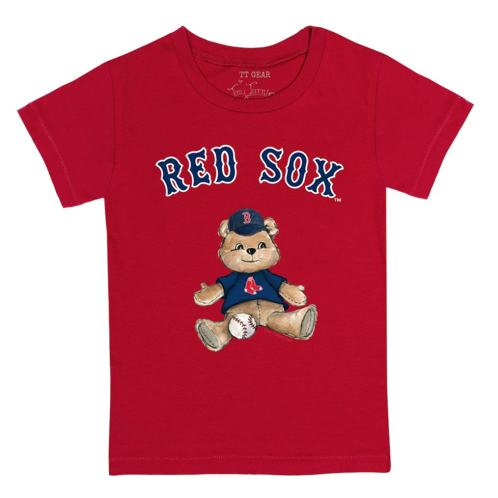 Boston Red Sox Tiny Turnip Youth Teddy Boy T-Shirt Outlet