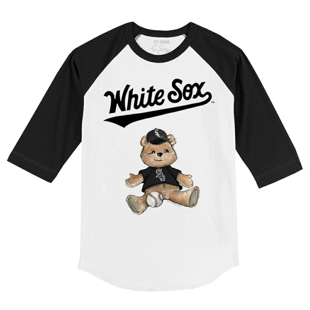 Chicago White Sox Tiny Turnip Youth Teddy Boy 3/4-Sleeve Raglan T-Shirt Near Me