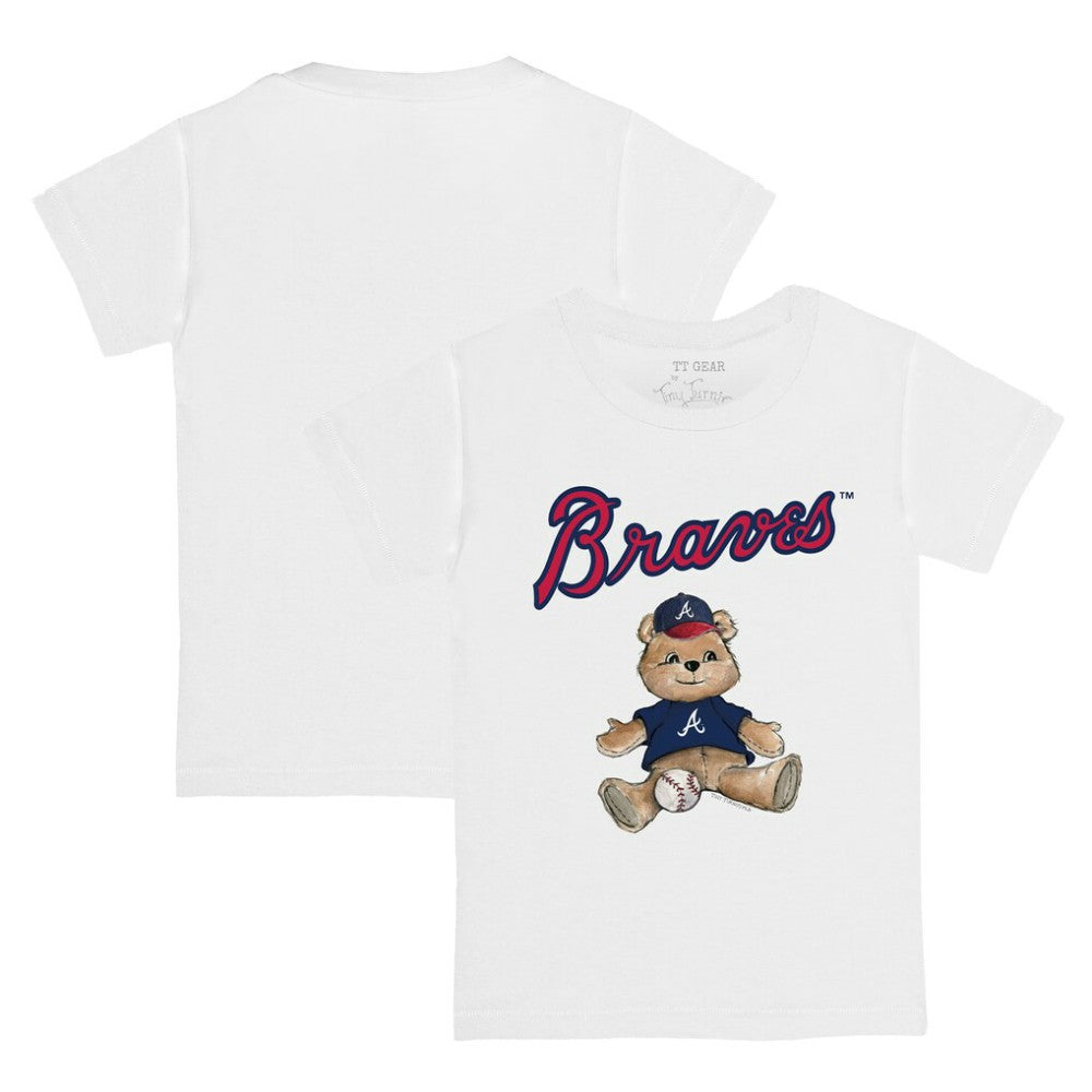 Atlanta Braves Tiny Turnip Youth Teddy Boy T-Shirt Outlet