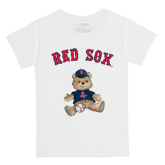 Boston Red Sox Tiny Turnip Youth Teddy Boy T-Shirt for sale
