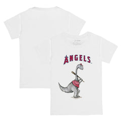 Los Angeles Angels Tiny Turnip Youth Bronto Logo T-Shirt Online