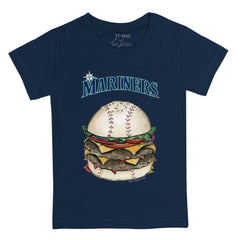 Seattle Mariners Tiny Turnip Youth Burger T-Shirt for sale