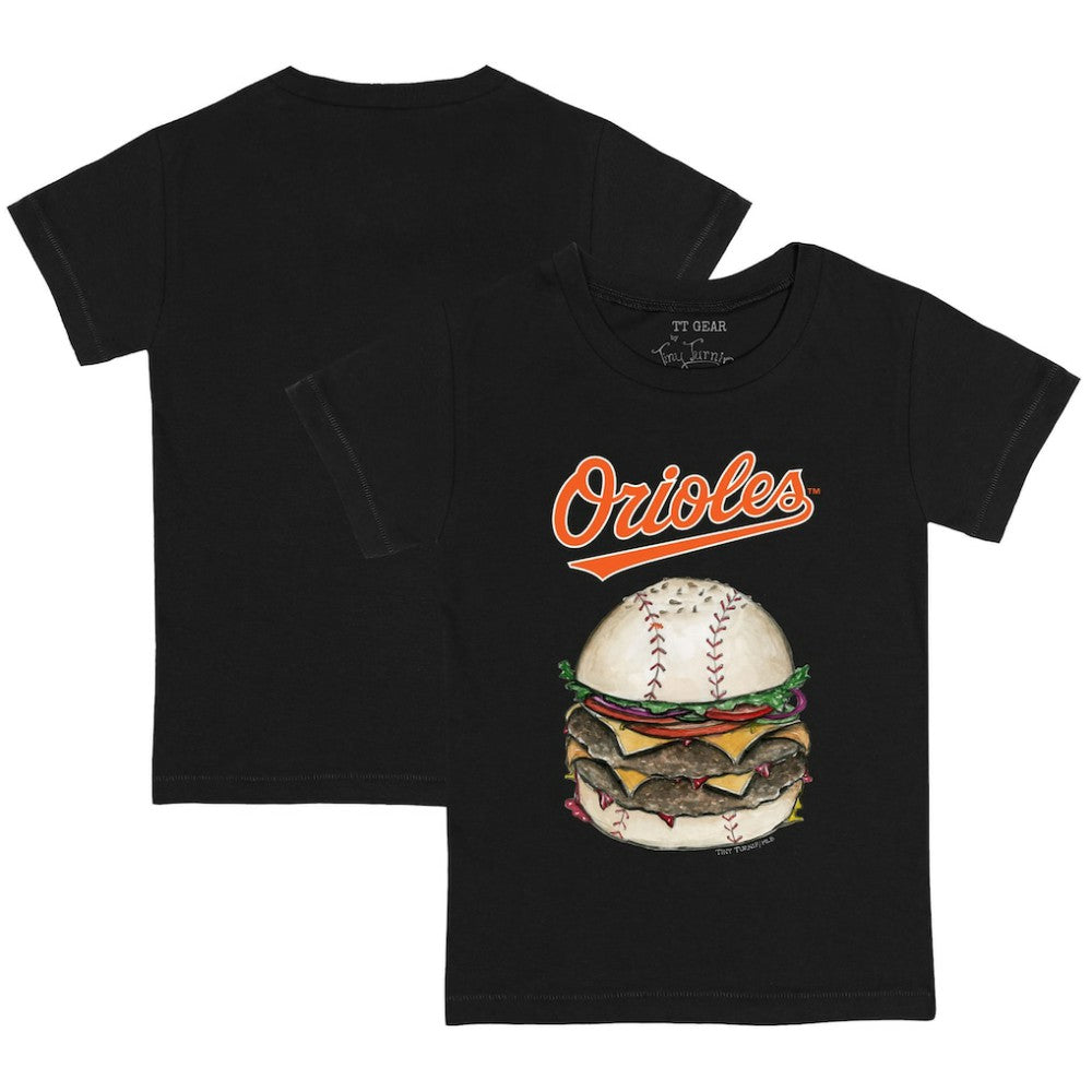 Baltimore Orioles Tiny Turnip Youth Burger T-Shirt Discount