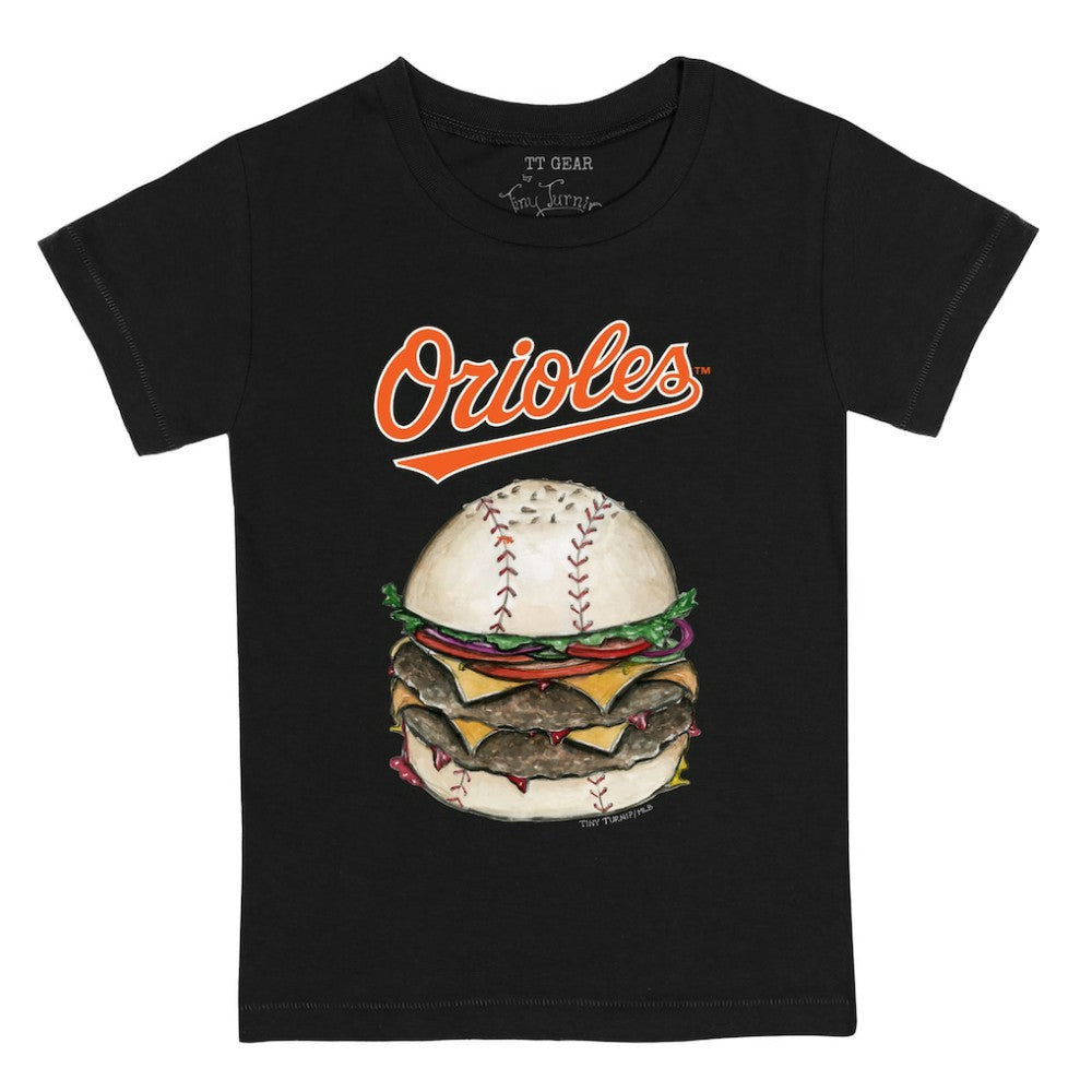 Baltimore Orioles Tiny Turnip Youth Burger T-Shirt Discount