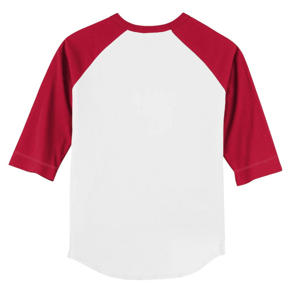 Philadelphia Phillies Tiny Turnip Youth Diamond Cross Bats 3/4-Sleeve Raglan T-Shirt Sale