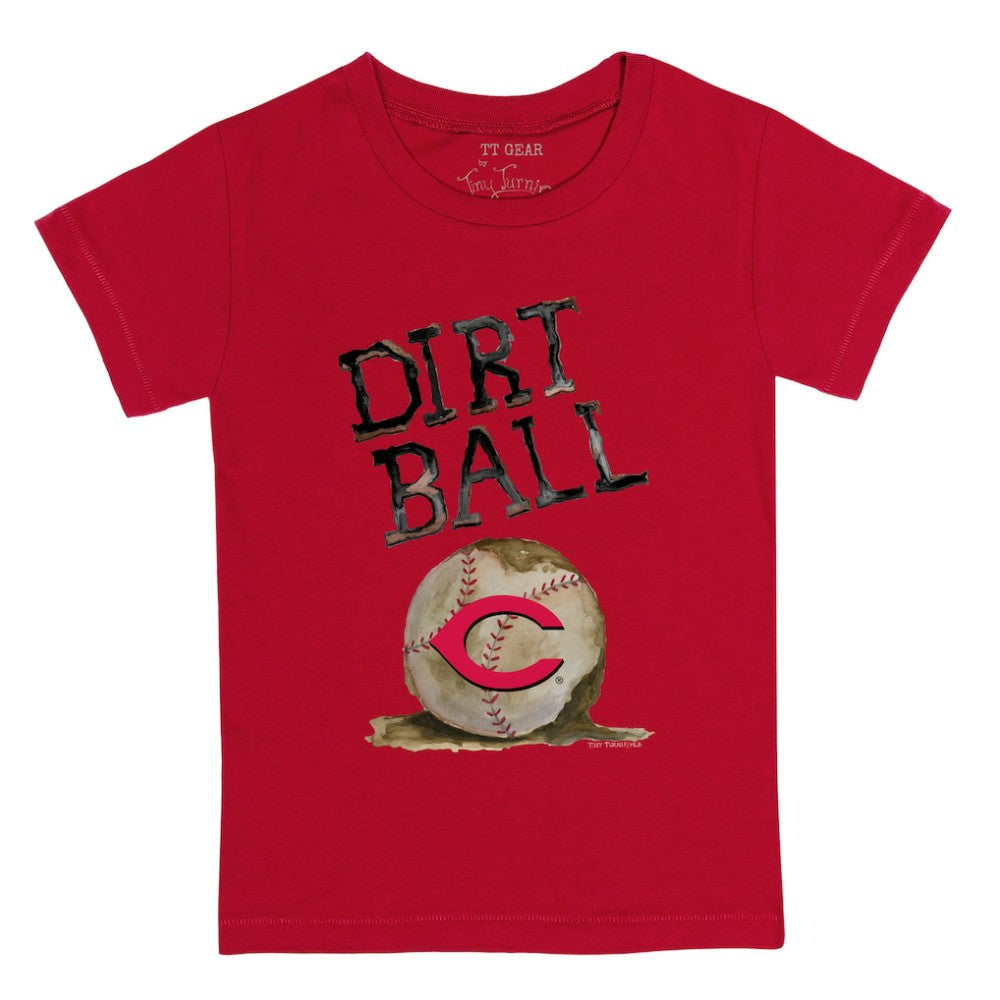 Cincinnati Reds Tiny Turnip Youth Dirt Ball T-Shirt Online