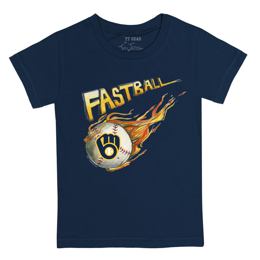 Milwaukee Brewers Tiny Turnip Youth Fastball T-Shirt Sale
