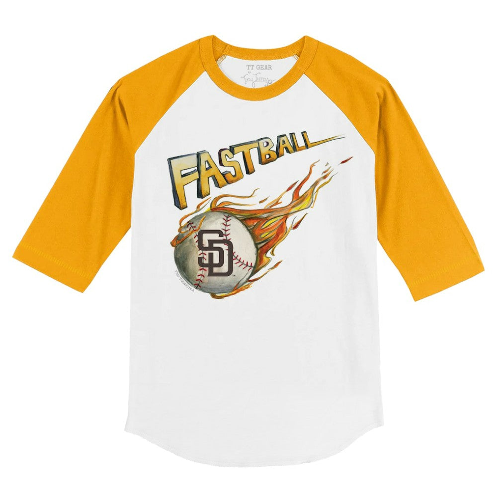 San Diego Padres Tiny Turnip Youth Fastball 3/4-Sleeve Raglan T-Shirt for sale