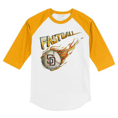San Diego Padres Tiny Turnip Youth Fastball 3/4-Sleeve Raglan T-Shirt for sale