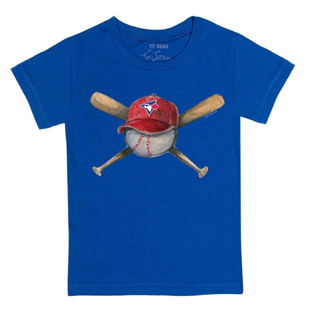 Toronto Blue Jays Tiny Turnip Youth Hat Crossbats T-Shirt Discount