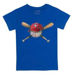 Toronto Blue Jays Tiny Turnip Youth Hat Crossbats T-Shirt Discount