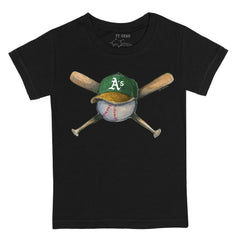 Athletics Tiny Turnip Youth Hat Crossbats T-Shirt Discount