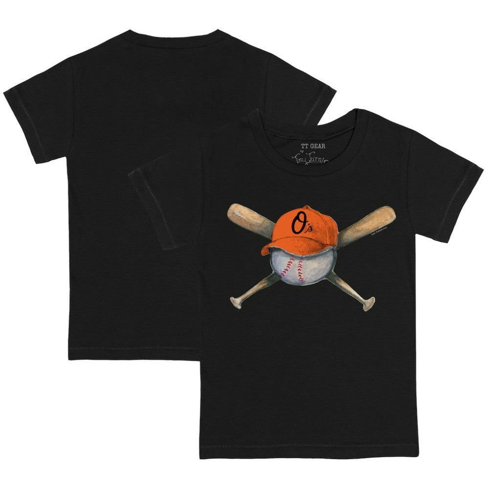 Baltimore Orioles Tiny Turnip Youth Hat Crossbats T-Shirt Online